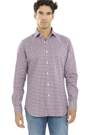 Xacus Heren, Overhemden, Rood, Maat: XL Katoen
