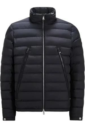 Moncler Heren, Jassen, Blauw, Maat: 3XL Poliester