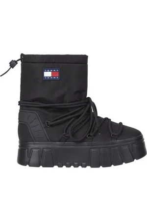 Tommy Hilfiger Dames, Schoenen, Zwart, Maat: 39 EU Poliester