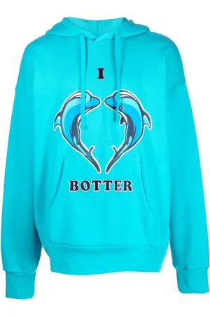 Botter Heren, Sweatshirts & Hoodies, Blauw, Maat: L Katoen