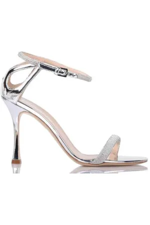 NINALILOU Dames, Schoenen, Grijs, Maat: 38 EU