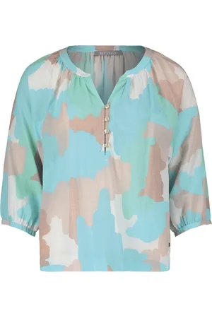 Betty & Co Dames, Blouses & Shirts, Veelkleurig, Maat: S