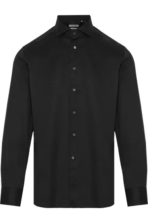 corneliani Heren, Overhemden, Zwart, Maat: XL Katoen
