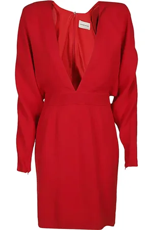 ALEXANDRE VAUTHIER Dames, Jurken, Rood, Maat: M