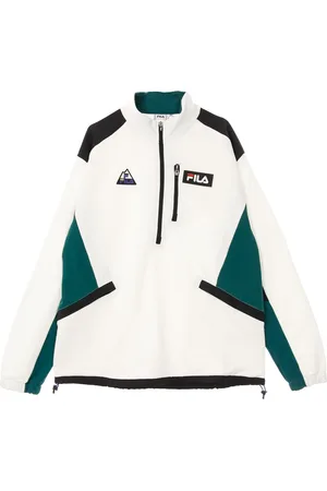 Fila Heren, Jassen, Wit, Maat: M Katoen