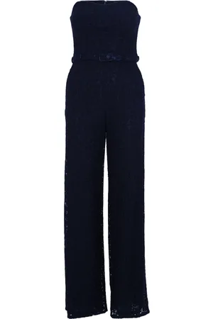 Vera Mont Dames, Jumpsuits & Playsuits, Blauw, Maat: L