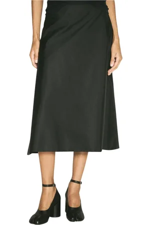 Marni Dames, Rokken, Zwart, Maat: S Polyamide
