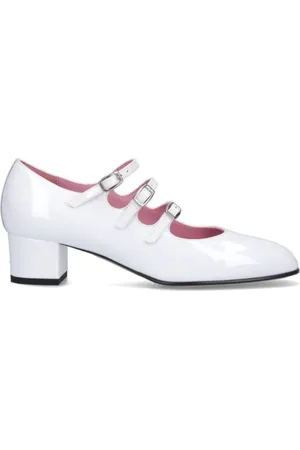 Carel Dames, Schoenen, Wit, Maat: 36 EU Leer
