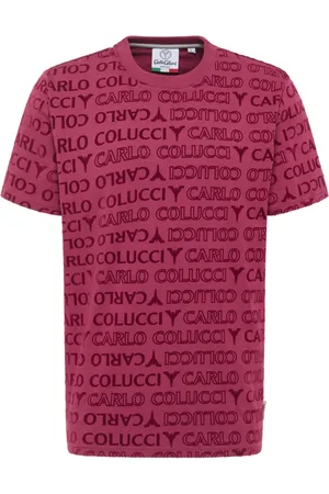 Carlo Colucci Heren, Tops, Rood, Maat: XL
