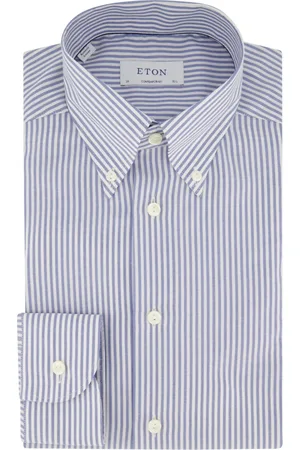 Eton Heren, Overhemden, Veelkleurig, Maat: 5XL Katoen
