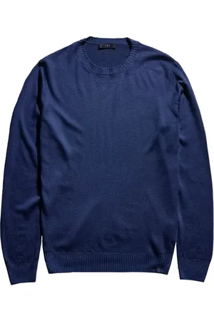 FAY Heren, Truien, Blauw, Maat: M Wol