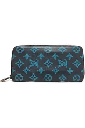 LOUIS VUITTON Dames, Pre-owned, Blauw, Maat: ONE Size Leer