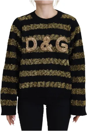 Dolce & Gabbana Dames, Truien, Zwart, Maat: 2XS Kasjmier