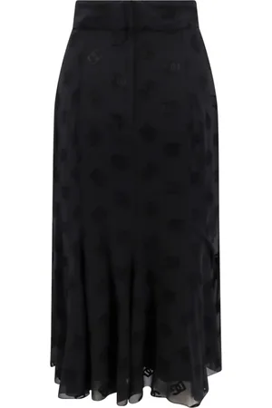 Dolce & Gabbana Dames, Rokken, Zwart, Maat: M Zijde