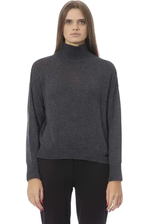 BALDININI Dames, Truien, Grijs, Maat: M