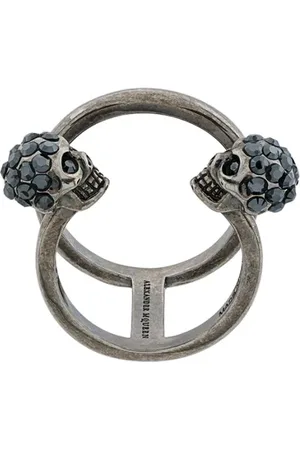Alexander McQueen Dames, Accessoires, Grijs, Maat: 50 MM