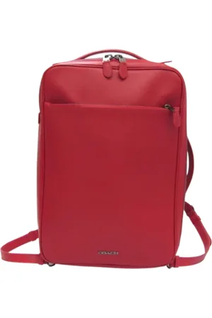 Coach Dames, Pre-owned, Rood, Maat: ONE Size Leer