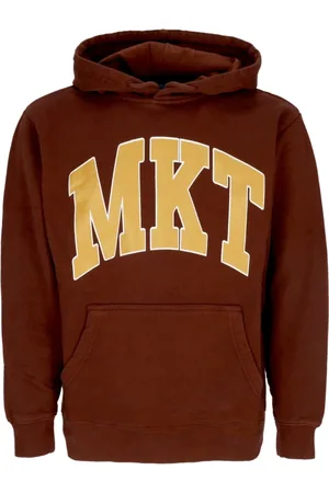 MARKET Heren, Sweatshirts & Hoodies, Bruin, Maat: XL Fleece