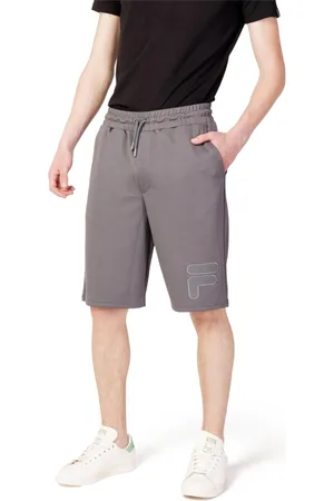 Fila Heren, Korte broeken, Grijs, Maat: XS Katoen