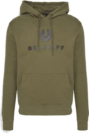 Belstaff Heren, Sweatshirts & Hoodies, Groen, Maat: S Katoen