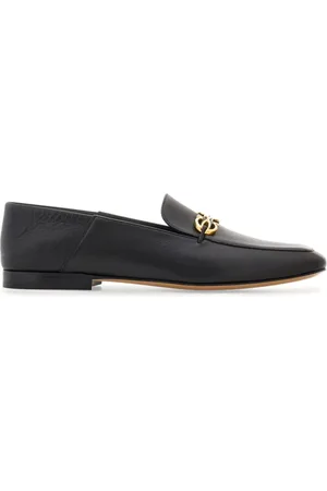 Salvatore Ferragamo Dames, Schoenen, Zwart, Maat: 39 EU Leer