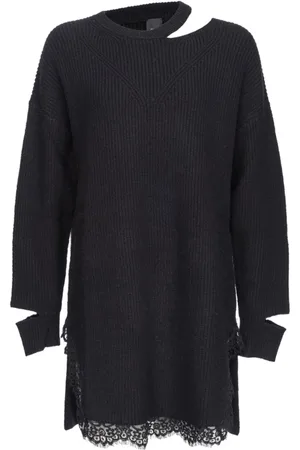 Pinko Dames, Jurken, Zwart, Maat: S Kasjmier