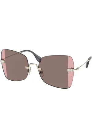 Miu Miu Dames, Accessoires, Geel, Maat: 59 MM