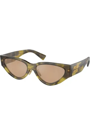 Miu Miu Dames, Accessoires, Bruin, Maat: 54 MM