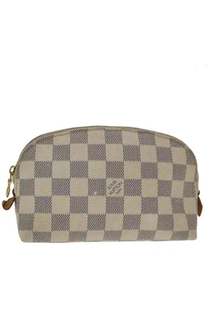 LOUIS VUITTON Dames, Pre-owned, Wit, Maat: ONE Size Leer
