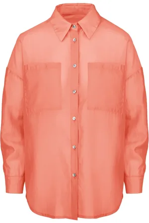 Bomboogie Dames, Blouses & Shirts, Rood, Maat: S Voile