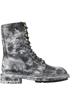 Dolce & Gabbana Heren, Schoenen, Zwart, Maat: 39 1/2 EU Leer