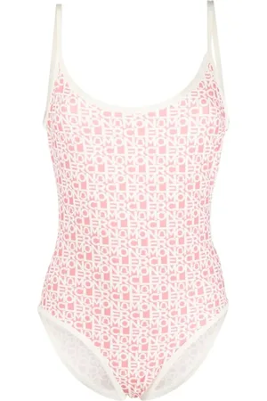 Moncler Dames, Badkleding, Roze, Maat: XS Nylon