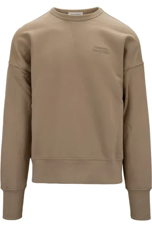 Alexander McQueen Heren, Sweatshirts & Hoodies, Bruin, Maat: S Katoen