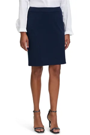 Betty & Co Dames, Rokken, Blauw, Maat: 3XL