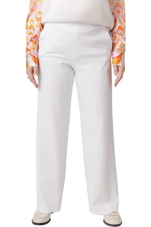 raffaello rossi Dames, Broeken, Wit, Maat: L Viscose