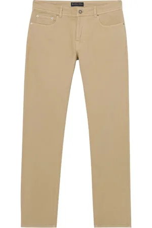 Brooks Brothers Heren, Jeans, , Maat: W42 Katoen