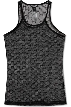 Dsquared2 Dames, Tops, Zwart, Maat: L Polyamide