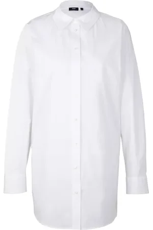 JOOP! Dames, Blouses & Shirts, Wit, Maat: M