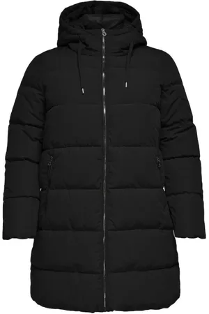 ONLY Dames, Mantels, Zwart, Maat: 5Xl/6Xl