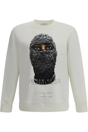 Ih Nom Uh Nit Heren, Sweatshirts & Hoodies, Wit, Maat: L Katoen
