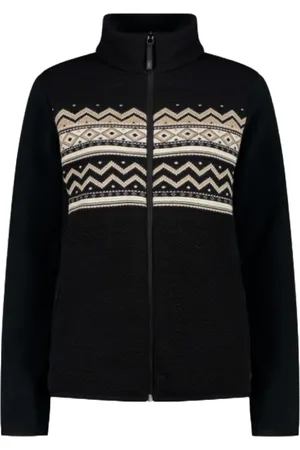CMP Dames, Jassen, Zwart, Maat: XL Fleece