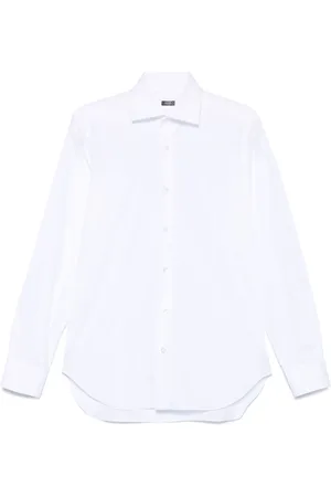 BARBA Heren, Overhemden, Wit, Maat: 3XL Katoen