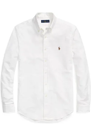 Ralph Lauren Heren, Overhemden, Wit, Maat: S Katoen
