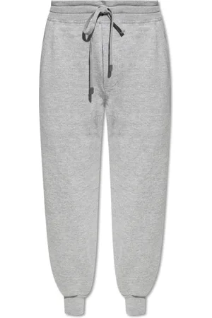 Tom Ford Heren, Broeken, Grijs, Maat: XL Wol