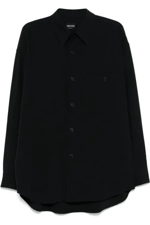Giorgio Armani Heren, Overhemden, Blauw, Maat: M