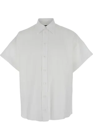 Dolce & Gabbana Heren, Overhemden, Wit, Maat: M Linnen