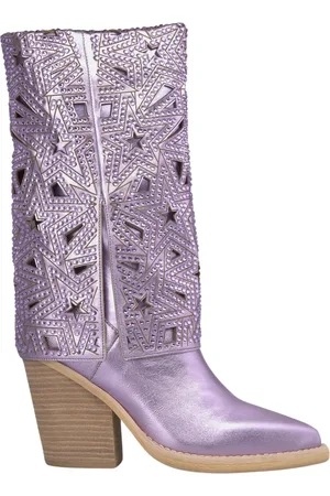 Alma en Pena Dames, Schoenen, Paars, Maat: 40 EU Leer
