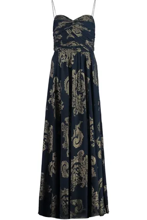 Ralph Lauren Dames, Jurken, Blauw, Maat: S Poliester