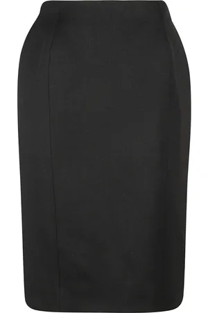 Balenciaga Dames, Rokken, Zwart, Maat: S Wol