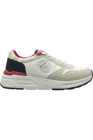Blauer Heren, Schoenen, Wit, Maat: 43 EU Nylon